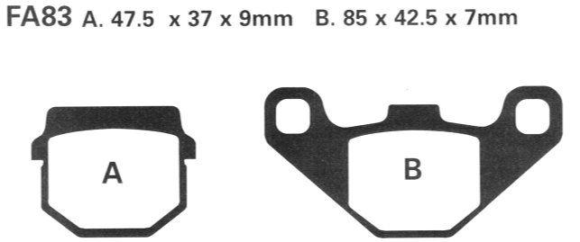BRAKE PADS SINTERED RACING, MOTO-MASTER 090112 41-312.H.MM, 39-083 thumbnail 4