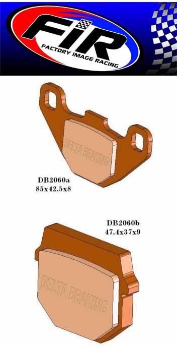 BRAKE PADS SEMI-METALLIC SM thumbnail 2
