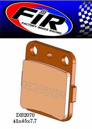BRAKE PADS SINTERED METAL HD, MX-D EXTREME, DB2070-D, BP007DDDB thumbnail 3