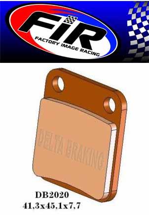 BRAKE PADS SINTERED METAL HS, MX-N HIGH FRICTION, DB2070-N, BP007T05B thumbnail 3