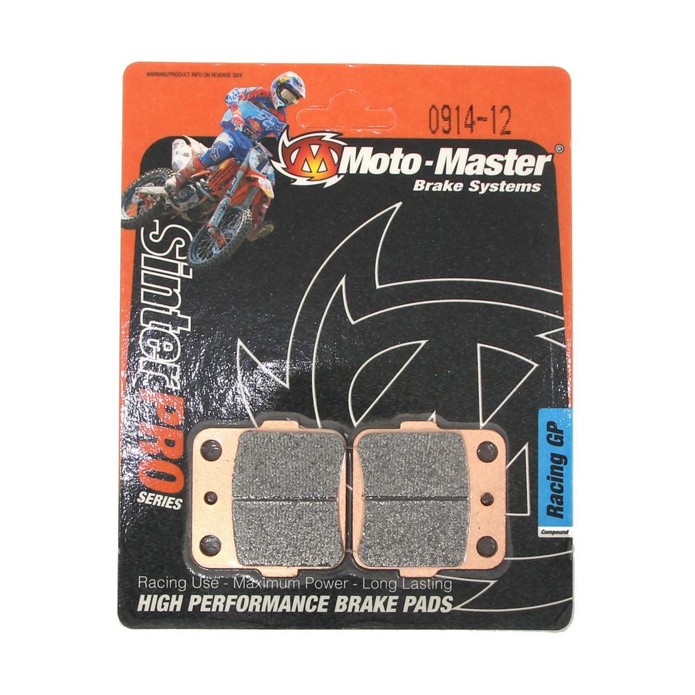 BRAKE PADS SINTERED RACING, MOTO-MASTER 091412, 39-084 image 1