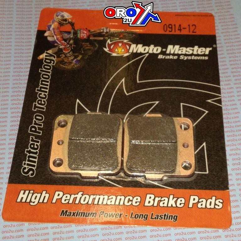 BRAKE PADS SINTERED RACING, MOTO-MASTER 091412, 39-084 thumbnail 3