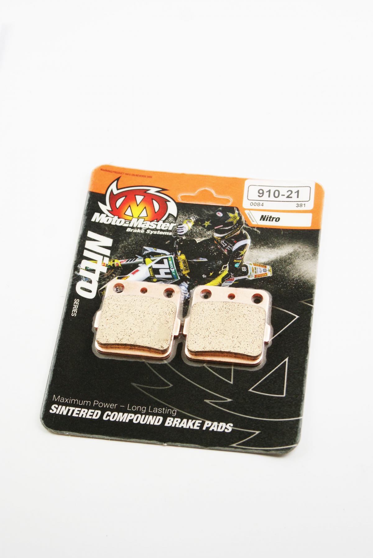 BRAKE PADS SINTERED NITRO, MOTO-MASTER 091021, 39-084 thumbnail 2