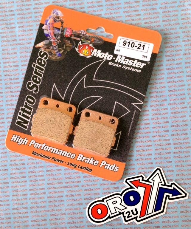 BRAKE PADS SINTERED NITRO, MOTO-MASTER 091021, 39-084 thumbnail 3