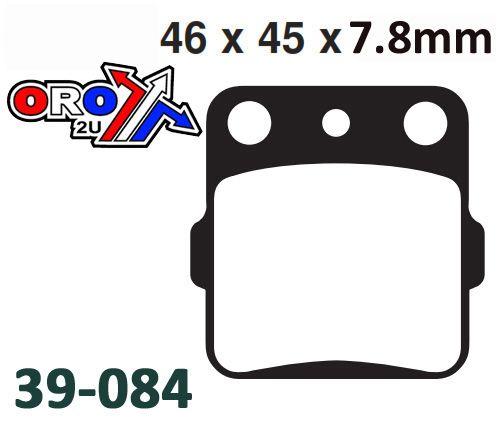 BRAKE PADS SINTERED NITRO, MOTO-MASTER 091021, 39-084 thumbnail 4