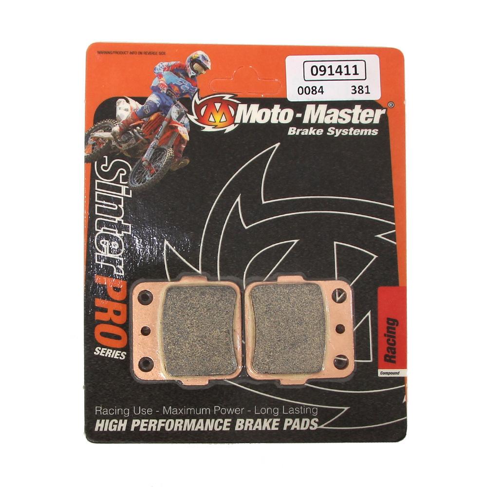 BRAKE PADS STD MOTO-MASTER, SEMI-METALLIC STD 091411 image 1