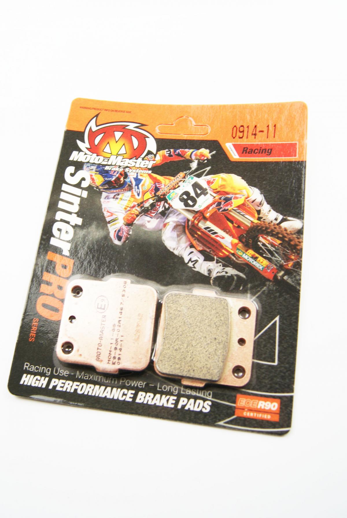 BRAKE PADS STD MOTO-MASTER, SEMI-METALLIC STD 091411 thumbnail 2