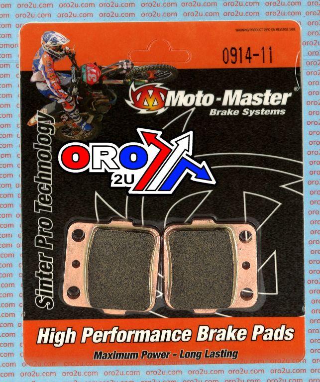 BRAKE PADS STD MOTO-MASTER, SEMI-METALLIC STD 091411 thumbnail 3