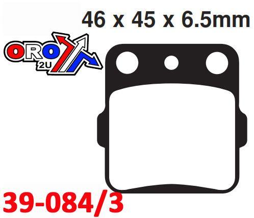 BRAKE PADS STD MOTO-MASTER, SEMI-METALLIC STD 091011 thumbnail 3