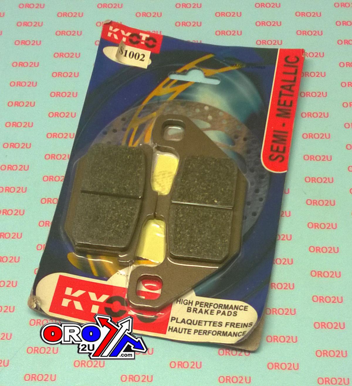 BRAKE PADS DISC SEMI-METAL, KYOTO S1002 (FA85) thumbnail 2
