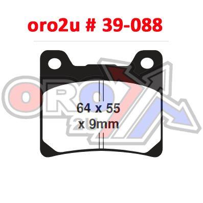 BRAKE PADS DISC SEMI-METAL, KYOTO S1007 thumbnail 5