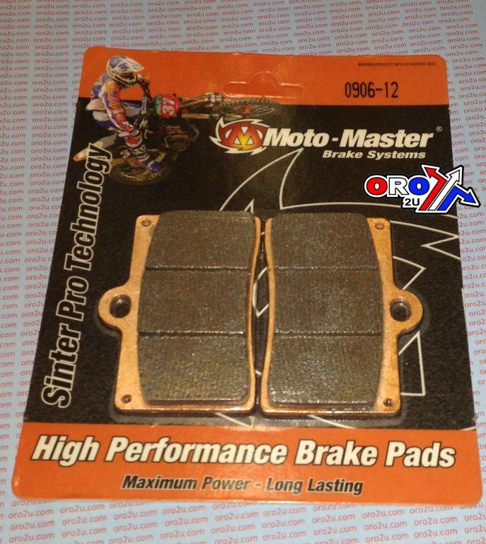 BRAKE PADS SINTERED RACING, MOTO-MASTER 090612, 39-095 thumbnail 2