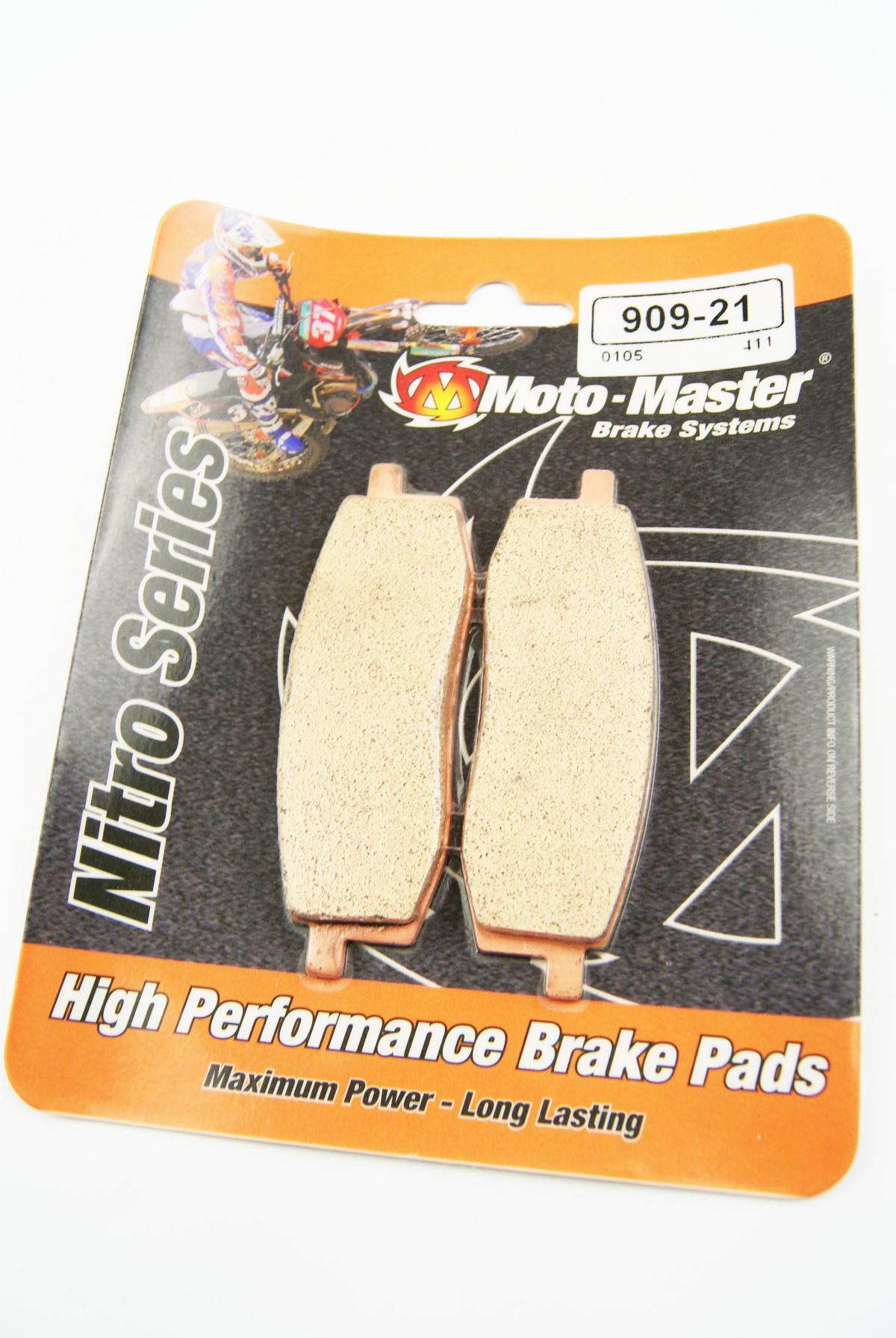 BRAKE PADS SINTERED NITRO, MOTO-MASTER 090921, 39-105 thumbnail 2