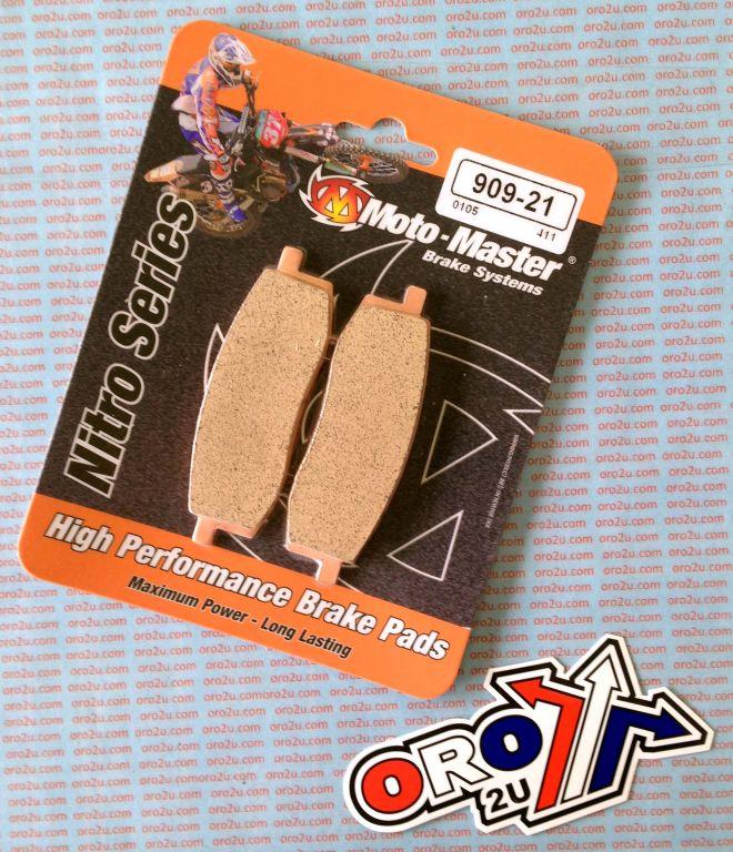 BRAKE PADS SINTERED NITRO, MOTO-MASTER 090921, 39-105 thumbnail 3