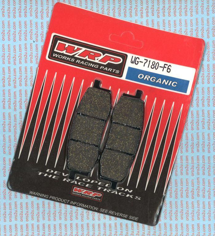 BRAKE PADS STD FA105 VD241, WRP AP WG-7180-F6, 39-105, S1241 image 1
