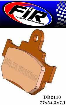 BRAKE PADS SINTERED METAL HS, MX-N HIGH FRICTION, DB2110.OR-N, BP011T05B thumbnail 3