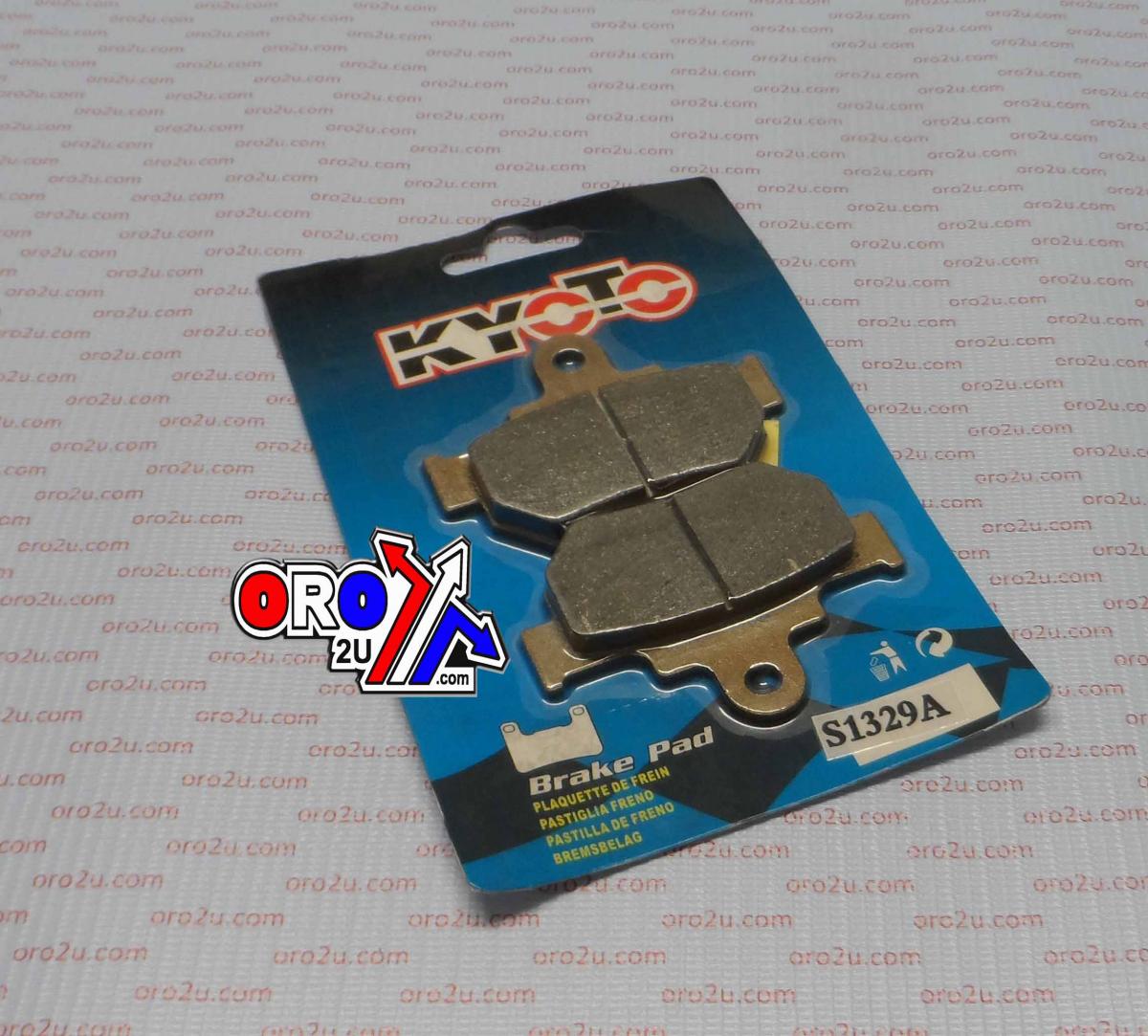 BRAKE PADS STD SEMI-METAL, KYOTO S1329A(EBC FA106/2) thumbnail 2