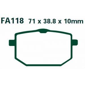 BRAKE PADS DISC DB2130, (EBC FA118,VESRAH VD245,S1088,1002450) thumbnail 2