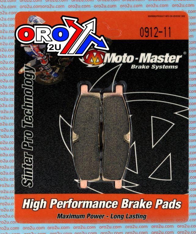 BRAKE PADS STD MOTO-MASTER, SEMI-METALLIC STD 091211 thumbnail 3