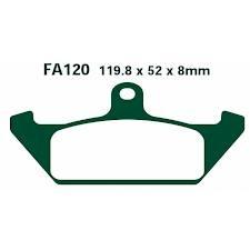 BRAKE PADS DISC VD924 FA120 thumbnail 3