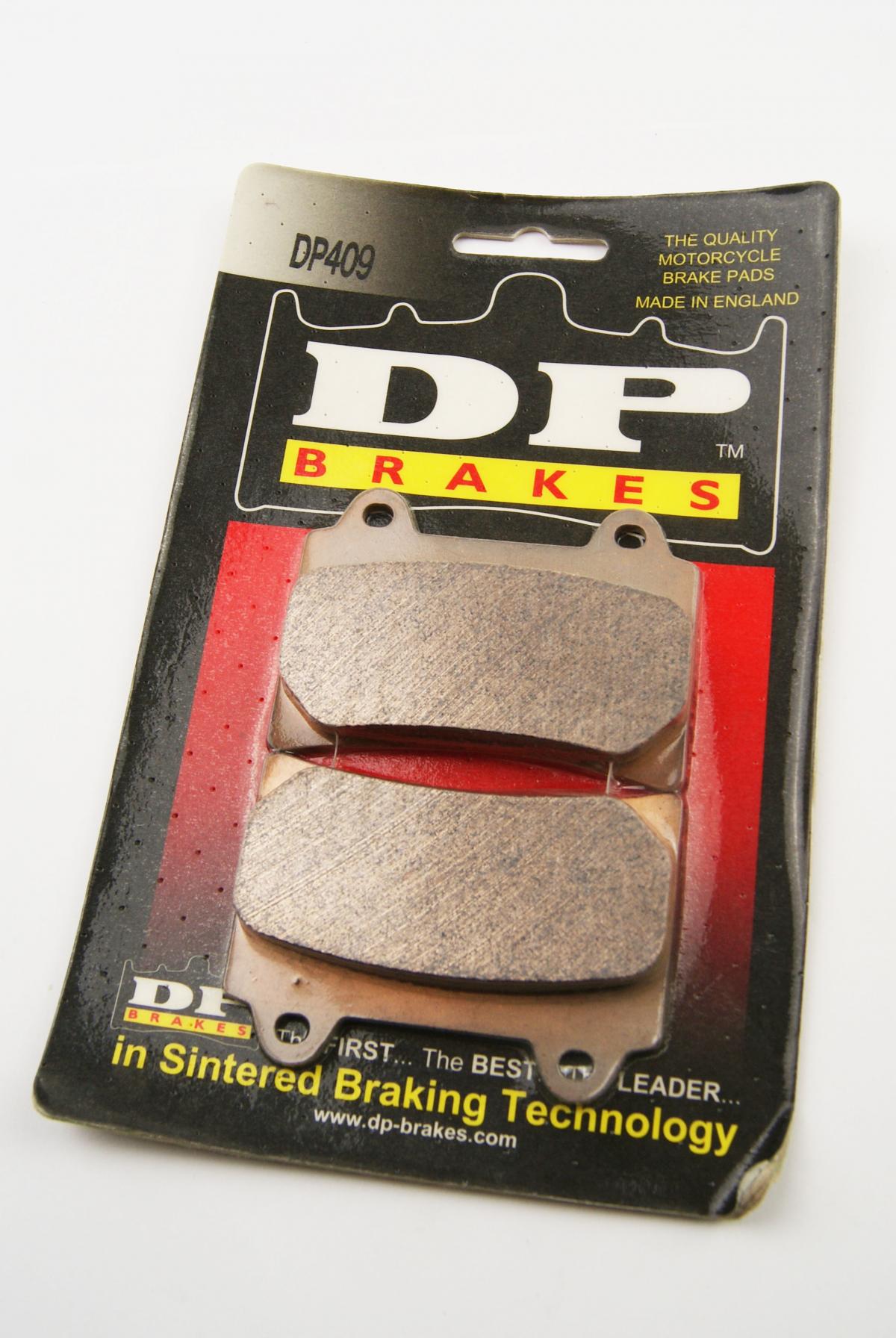 BRAKE PADS DP BRAKES HARD, DP409 BRAKES Premium Sintered, 39-123 image 1