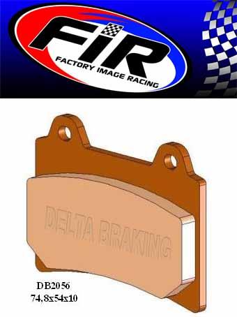 BRAKE PADS SINTERED METAL HS, MX-N HIGH FRICTION, DB2056-N thumbnail 2
