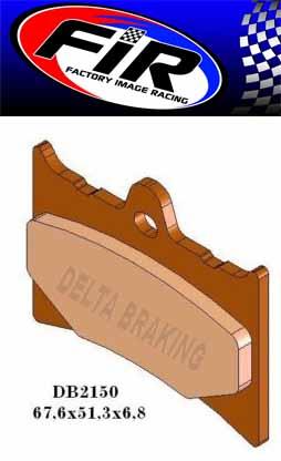 BRAKE PADS SINTERED METAL HD, QD-D EXTREME, DB2150 QD-D thumbnail 2