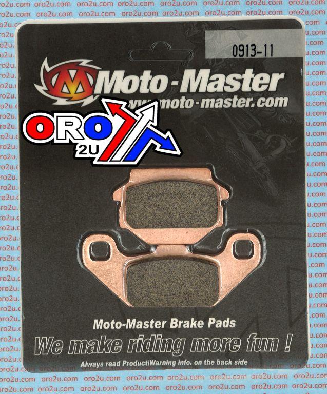 BRAKE PADS STD MOTO-MASTER, SEMI-METALLIC STD 091311 image 1