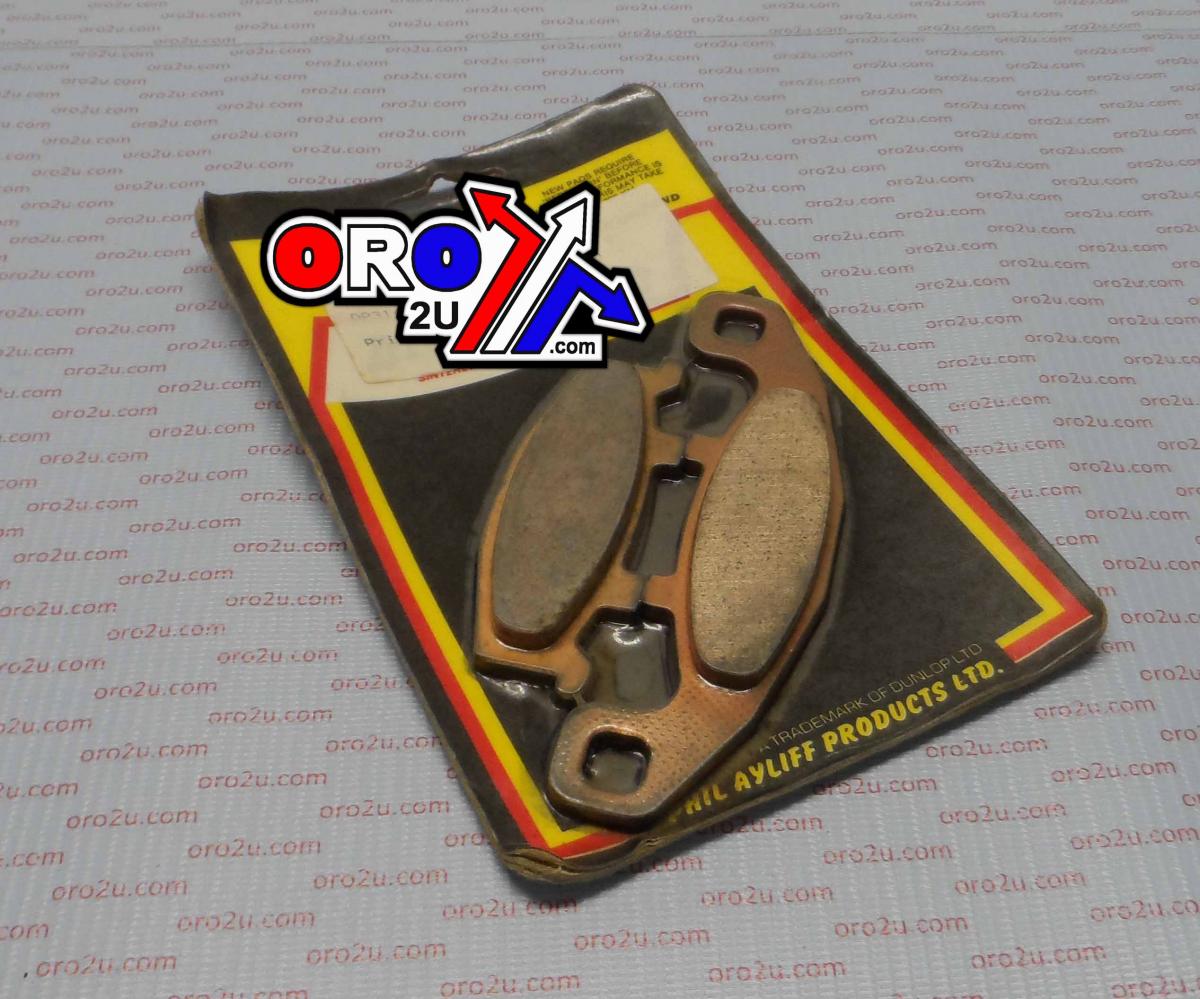 BRAKE PADS SINTERED DP BRAKES, DP314 Premium Sintered, 39-129 thumbnail 2