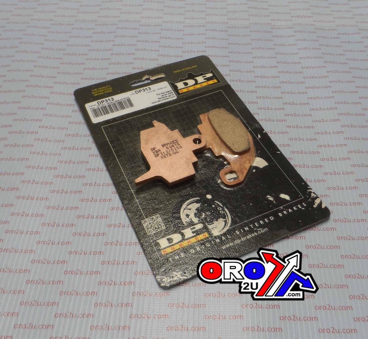 BRAKE PADS SINTERED DP BRAKES, DP313 FULL METAL 41-313.H.DP, 39-130 thumbnail 2