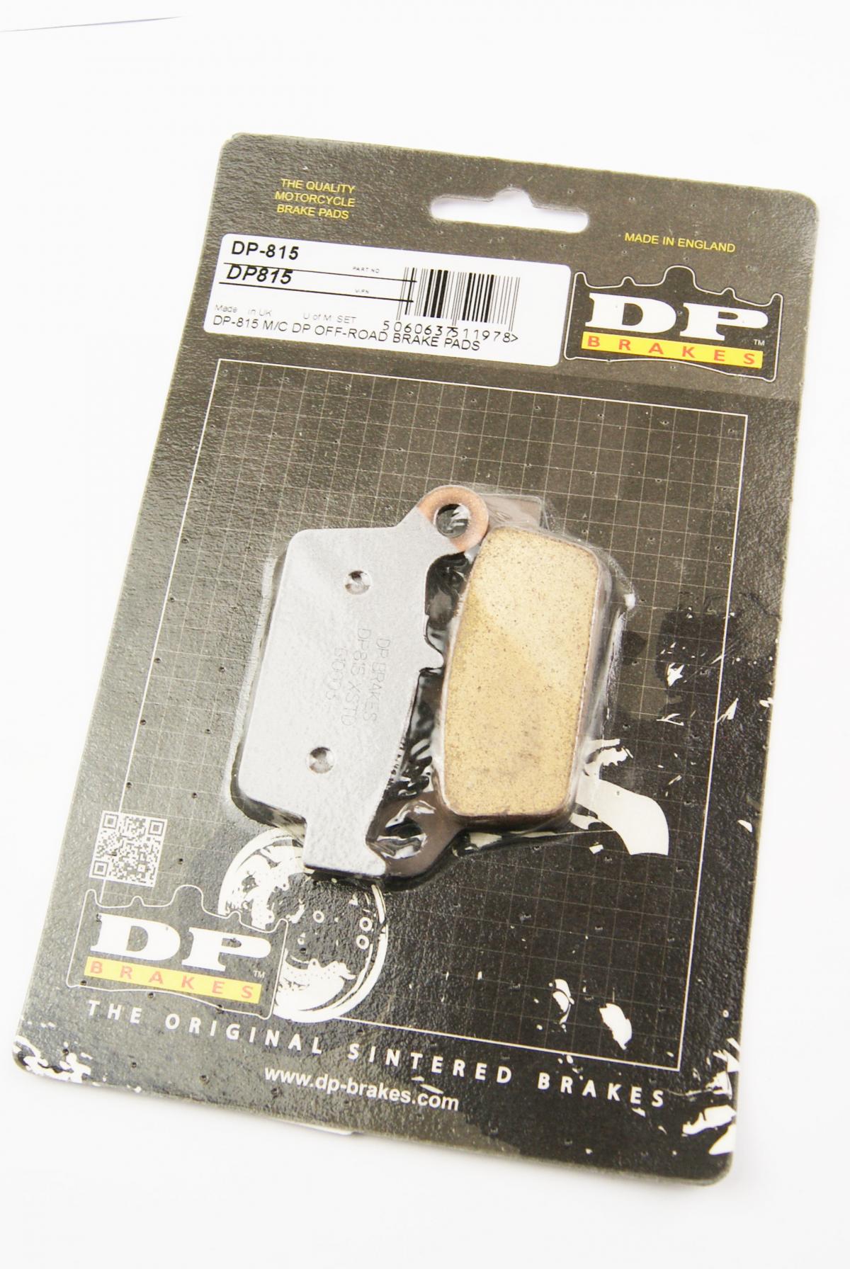 BRAKE PADS SINTERED DP BRAKES, DP815 Premium 41-815.H_DP, 39-131 image 1