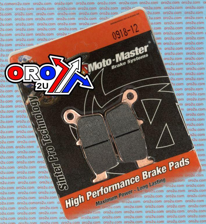 BRAKE PADS SINTERED RACING, MOTO-MASTER 091812 41-815.H.MM, 39-131 thumbnail 2