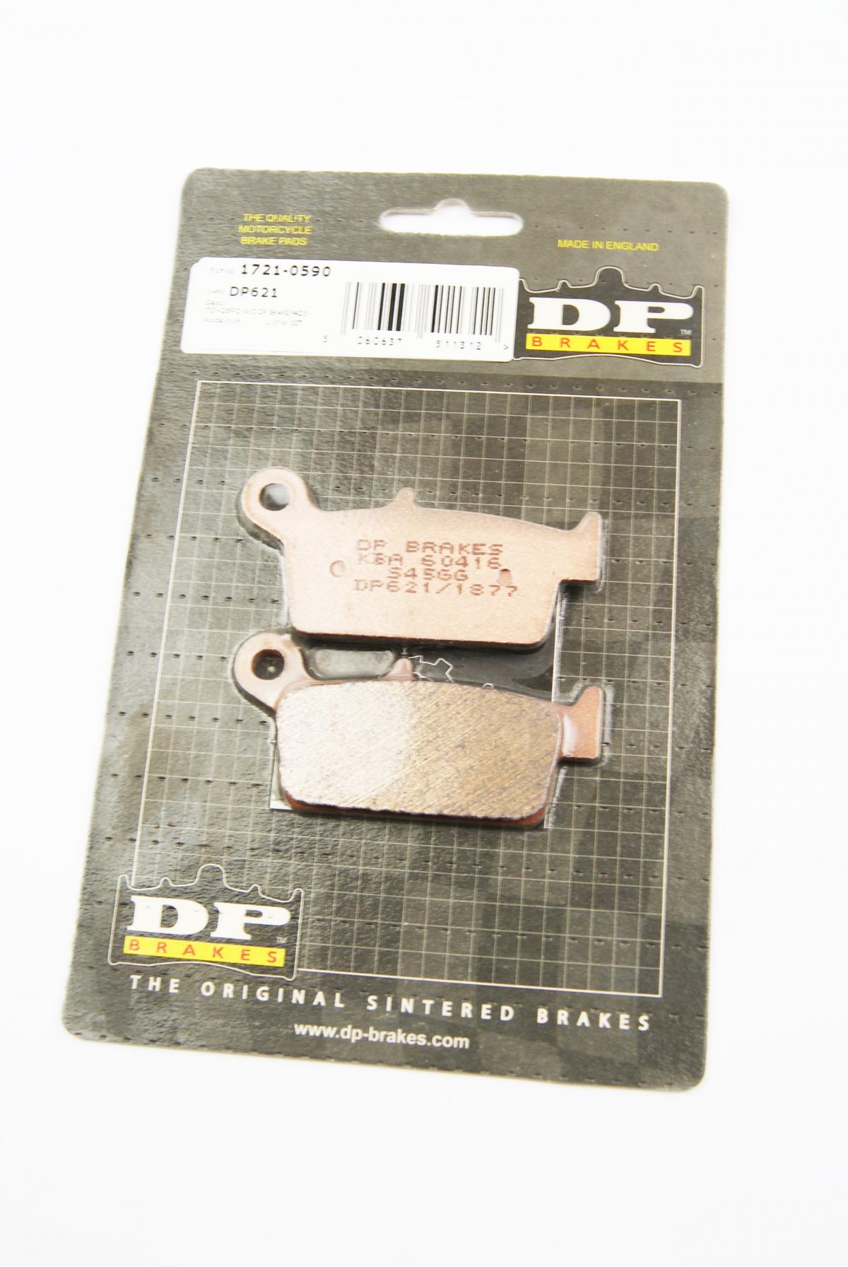 BRAKE PADS SINTERED DP BRAKES, Premium Sintered FA131/2 DP621, 39-131/2 image 1