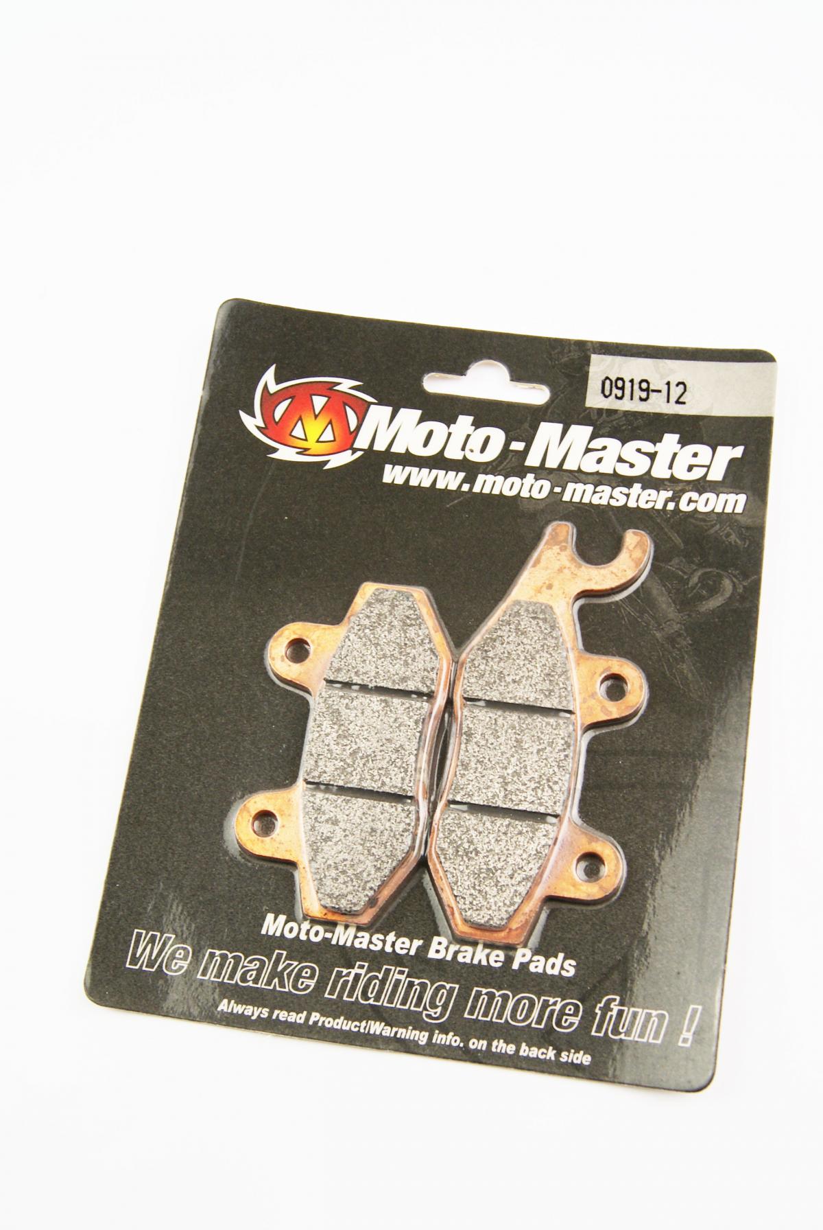 BRAKE PADS SINTERED RACING, MOTO-MASTER 091912, 39-135 thumbnail 2