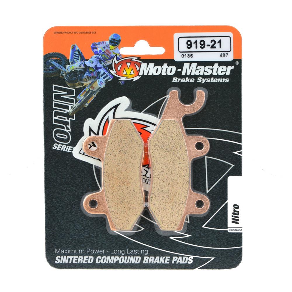BRAKE PADS SINTERED NITRO, MOTO-MASTER 091921, 39-135 image 1