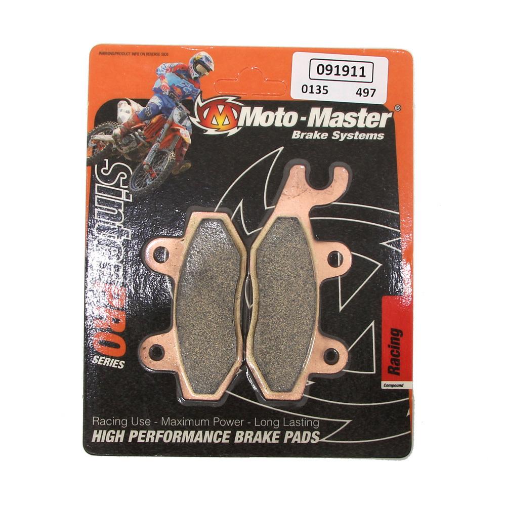 BRAKE PADS STD MOTO-MASTER, SEMI-METALLIC STD 091911 image 1