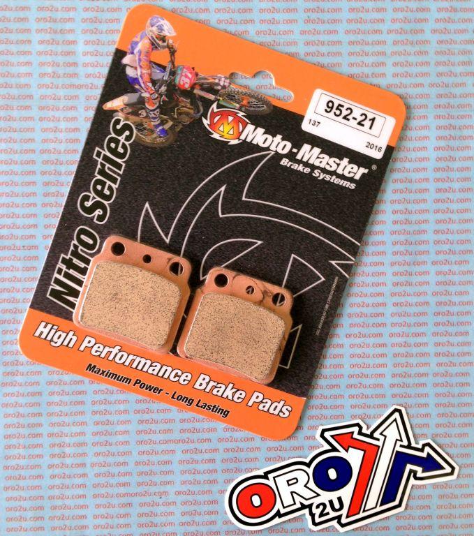 BRAKE PADS SINTERED NITRO, MOTO-MASTER 095221, 39-137 thumbnail 2
