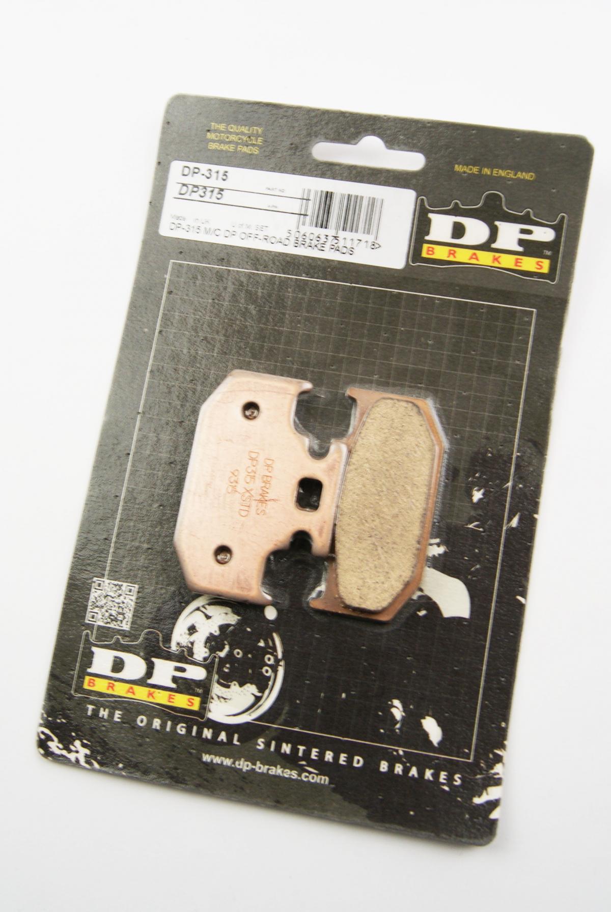 BRAKE PADS SINTERED DP BRAKES, DP315 Premium 41-315.H.DP thumbnail 3