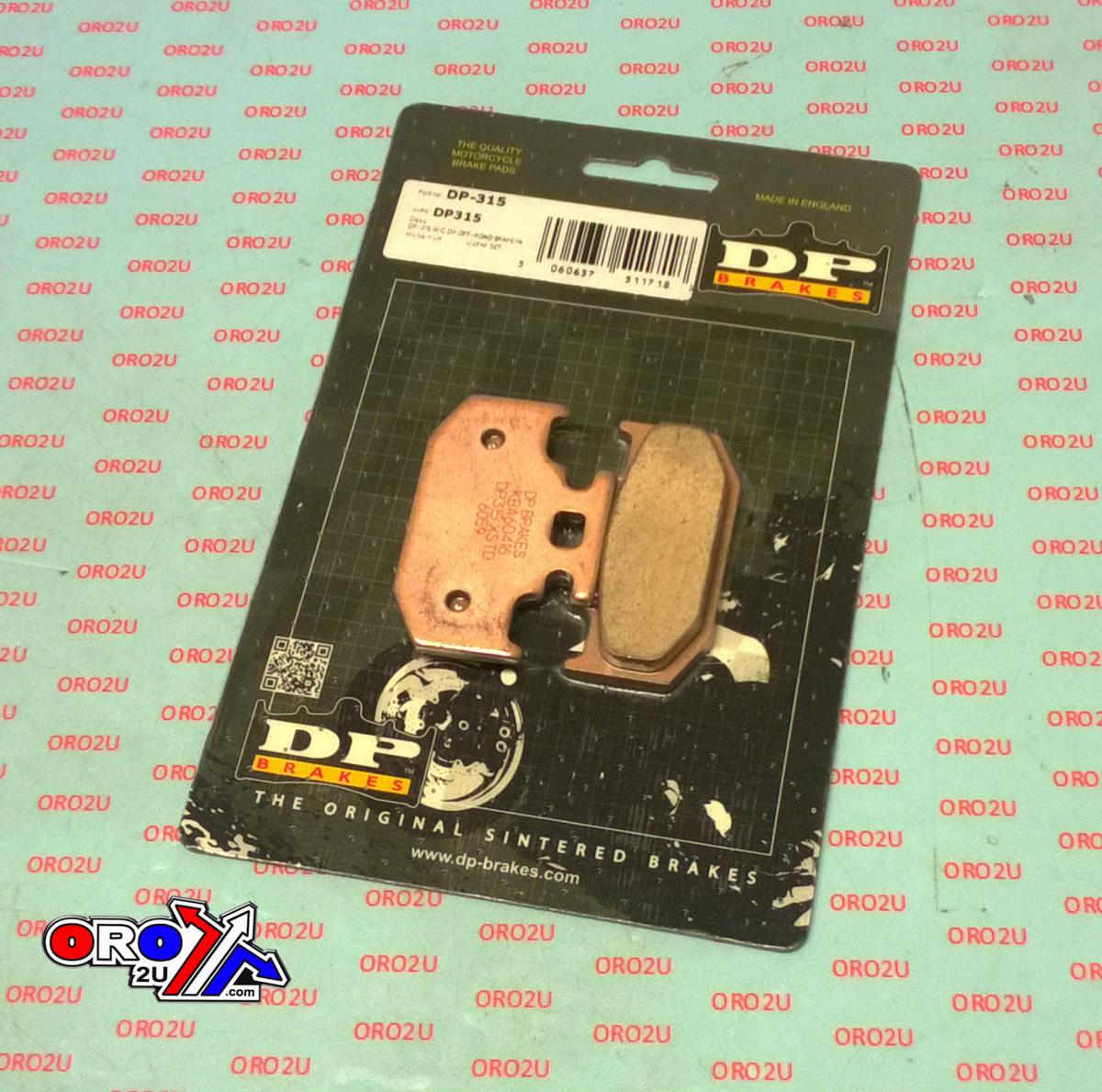 BRAKE PADS SINTERED DP BRAKES, DP315 Premium 41-315.H.DP thumbnail 4