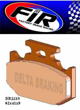 BRAKE PADS SINTERED METAL HS, MX-N HIGH FRICTION, 39-152.H.ORO, DB2210-N thumbnail 3