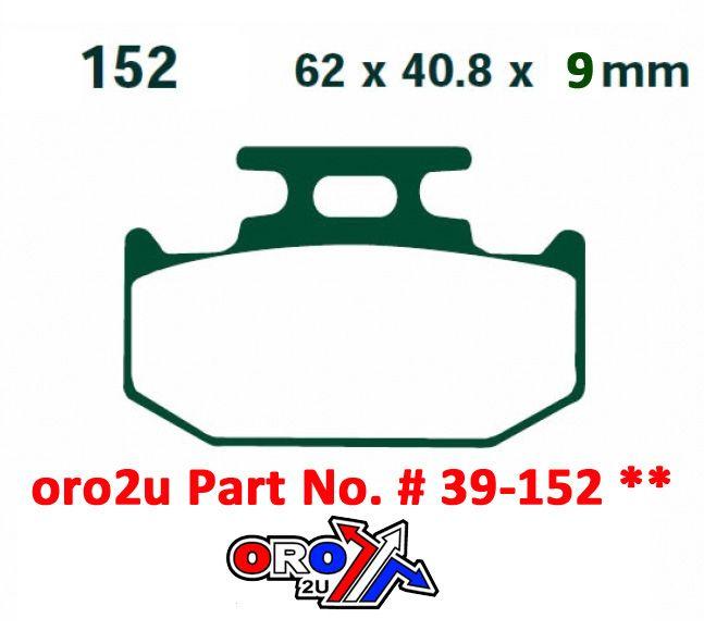 BRAKE PADS SINTERED NITRO, MOTO-MASTER 092221 thumbnail 4