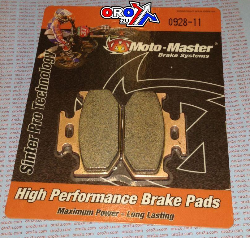 BRAKE PADS STD MOTO-MASTER, SEMI-METALLIC STD 092811 image 1