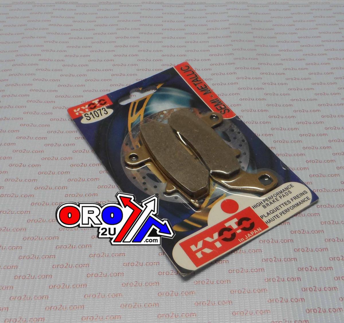 BRAKE PADS STD SEMI-METAL, KYOTO S1073 BLACK (EBC FA157) thumbnail 2