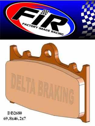 BRAKE PADS SINTERED METAL HS, MX-N HIGH FRICTION thumbnail 2