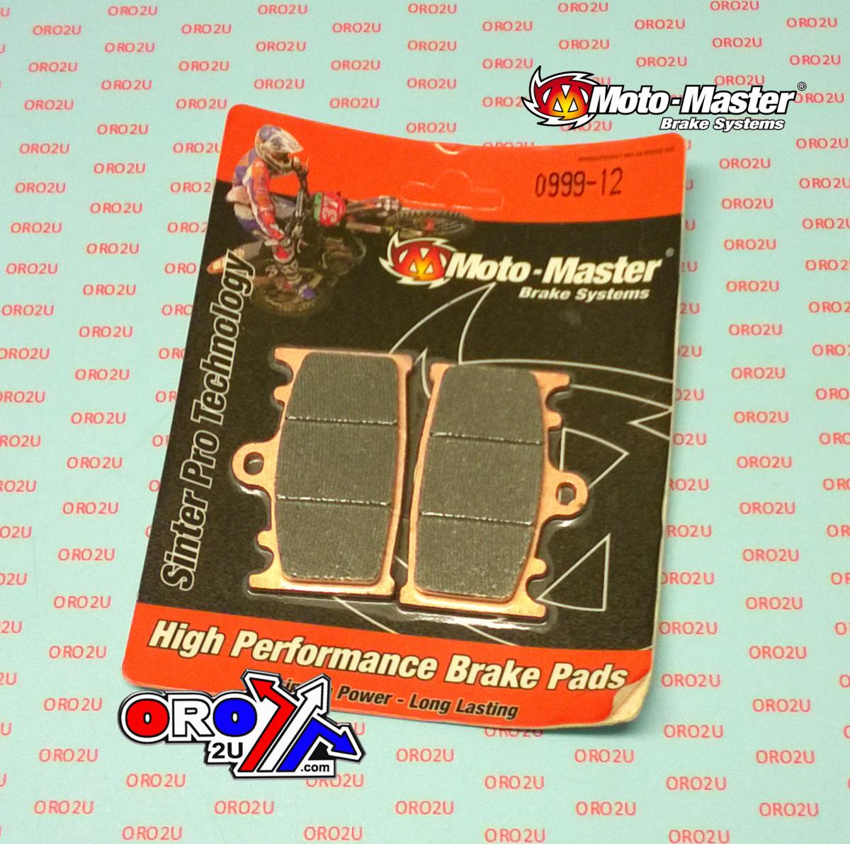 BRAKE PADS SINTERED RACING, MOTO-MASTER 099912, 39-158 thumbnail 2