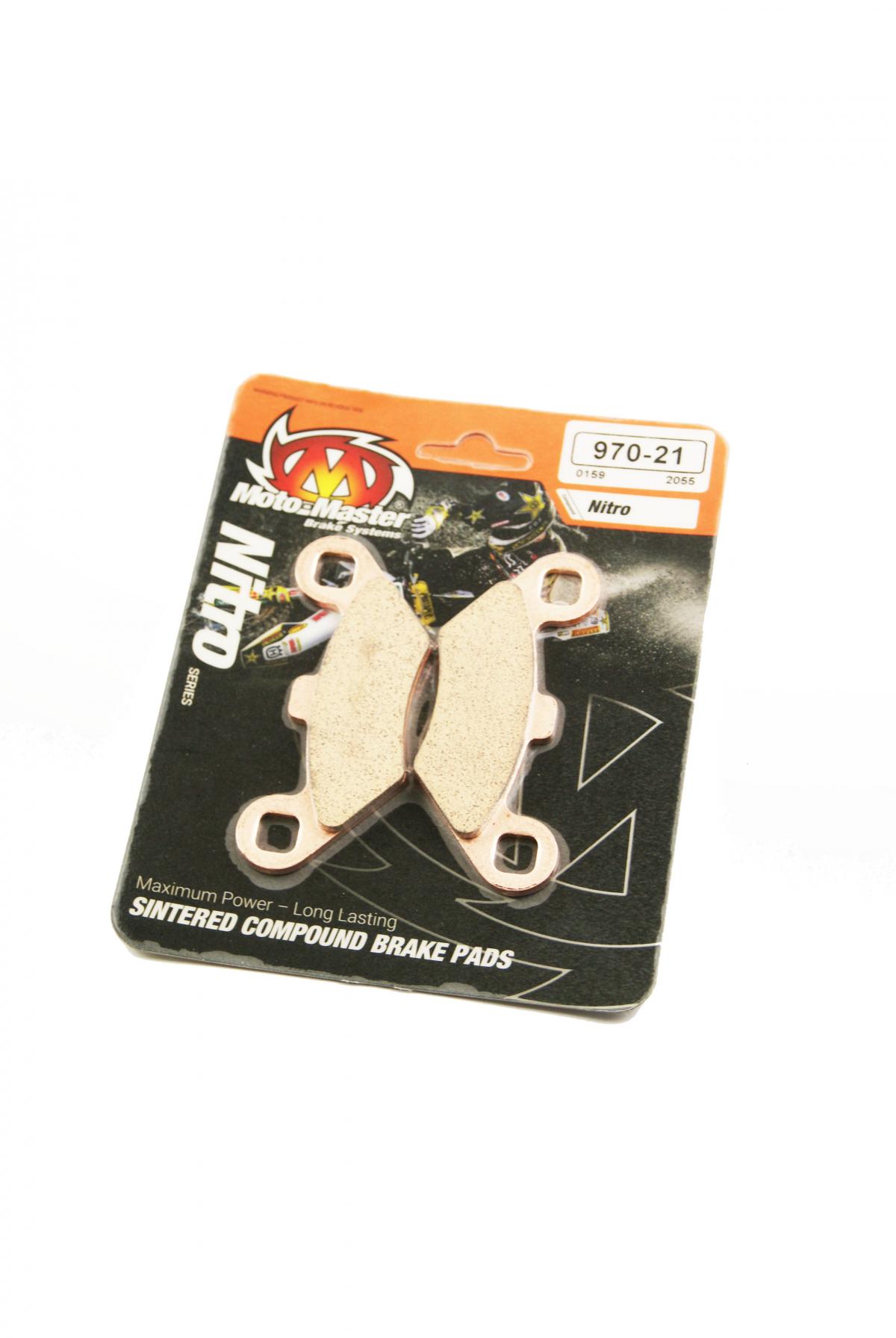 BRAKE PADS SINTERED NITRO, MOTO-MASTER 097021, 39-159, 41-902.H.NITRO image 1