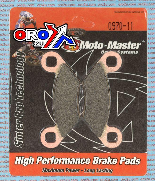 BRAKE PADS STD POLARIS ATV, MOTO-MASTER 097011 STD thumbnail 2