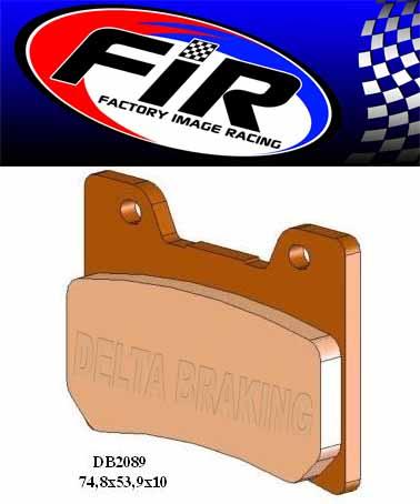 BRAKE PADS SEMI-METALLIC SM DB2089 SM, BP153SM0F thumbnail 3