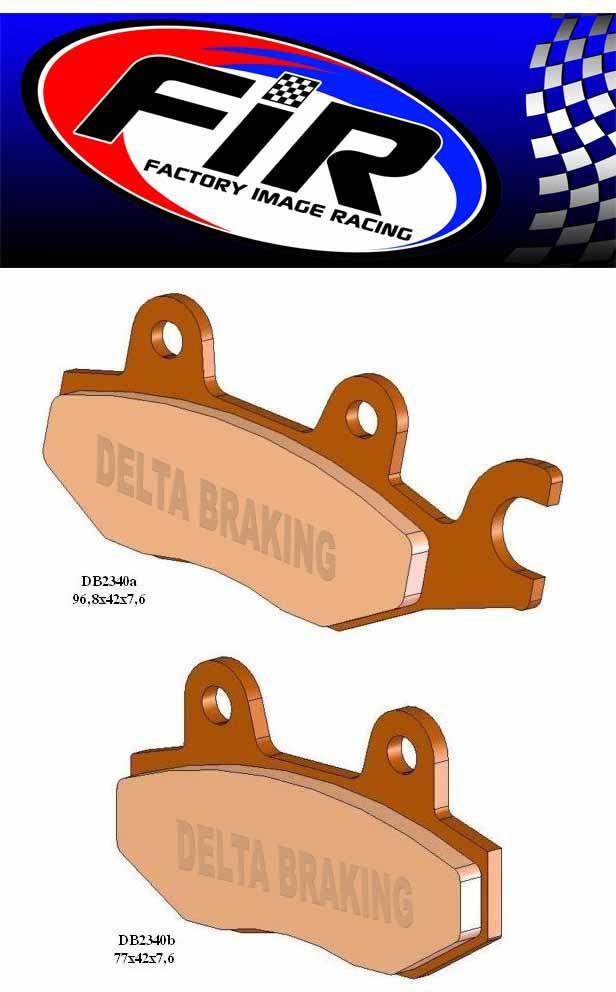 BRAKE PADS SEMI-METALLIC SM DB2340 SEMI thumbnail 2