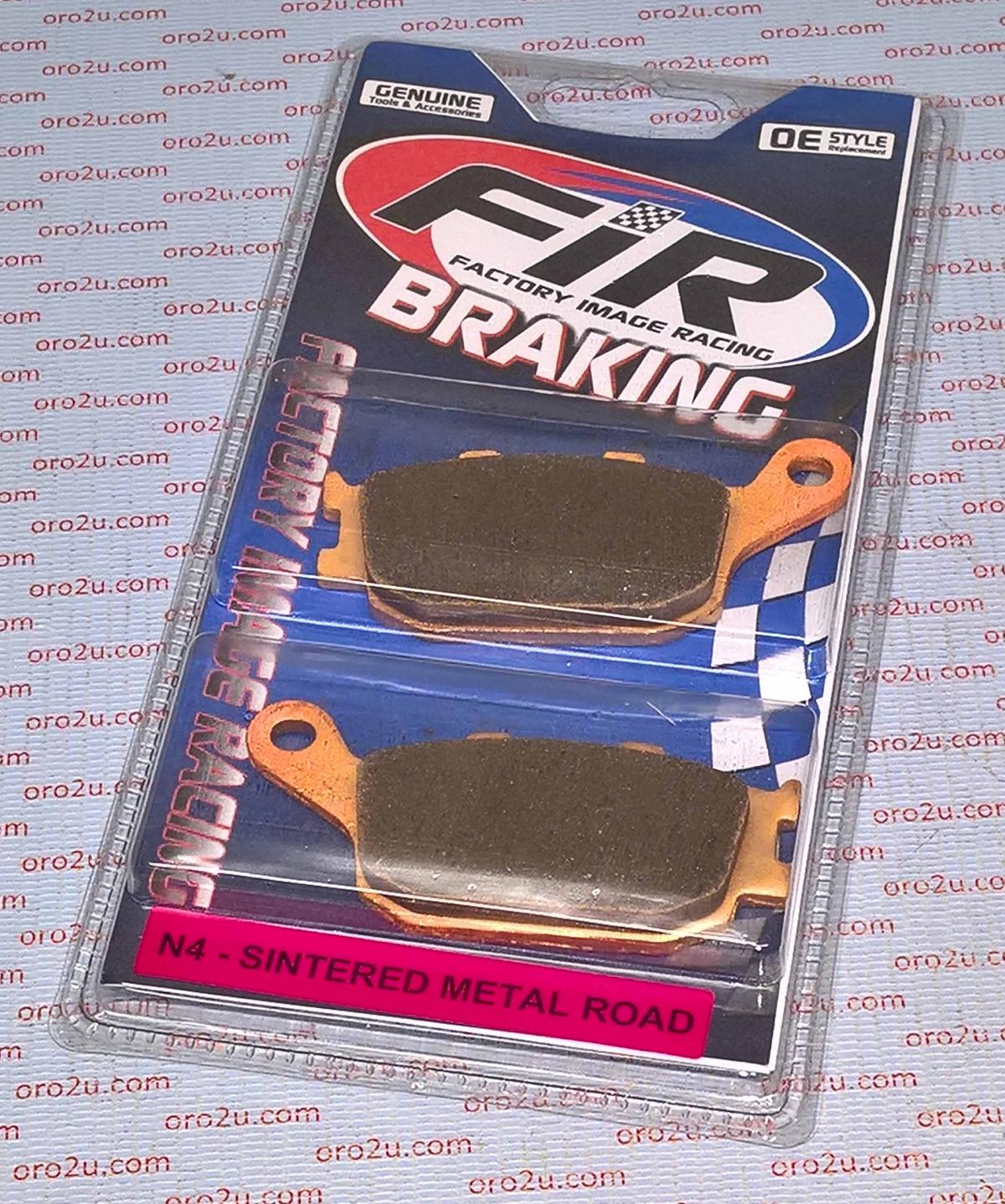 BRAKE PADS SINTERED METAL N4 RD-N4 BP078X00F thumbnail 3